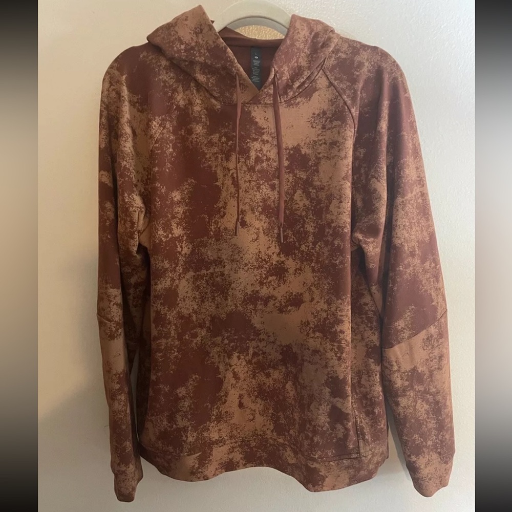 Lululemon City Sweat Pullover Hoodie Mens L Astral Dark Terracotta Desert Sun